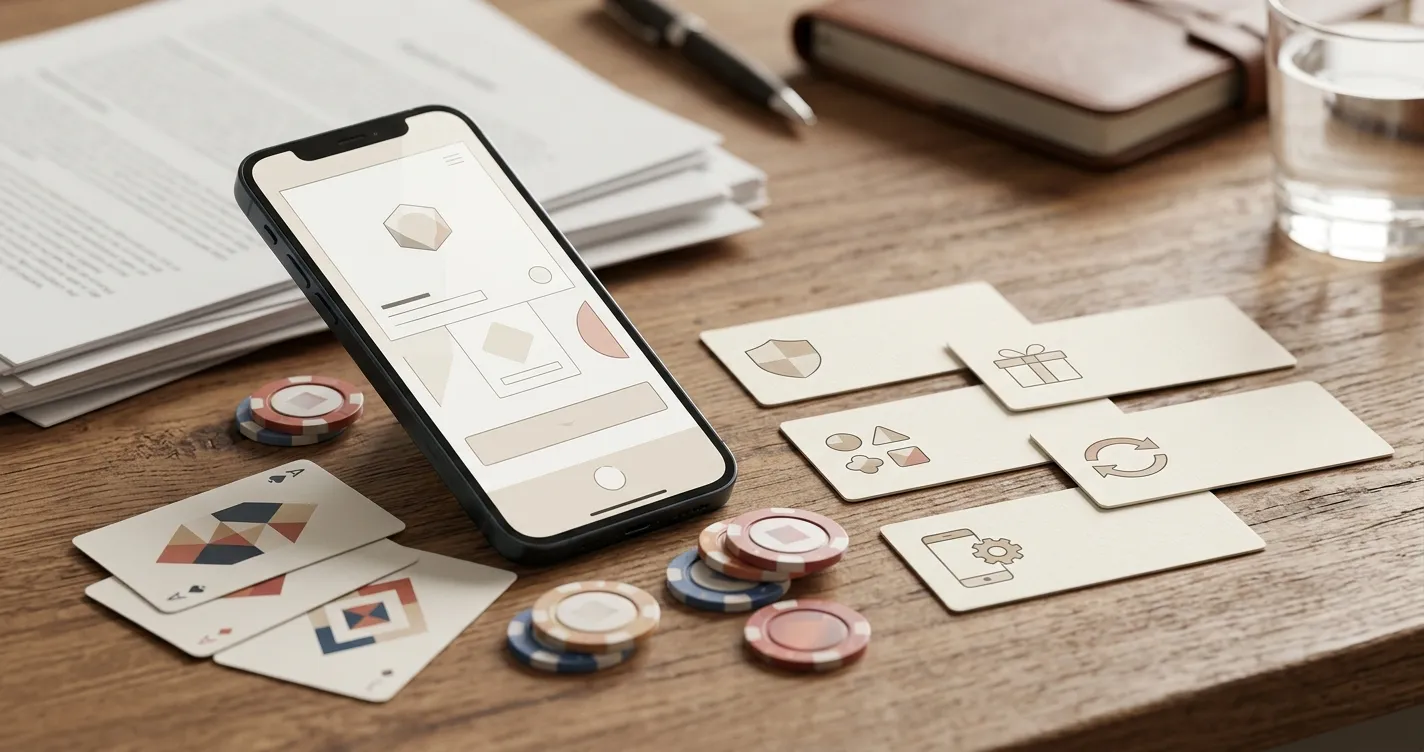 Editorial mobile casino review dashboard for UK readers